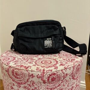 Tory Burch Black Nylon Cross Body